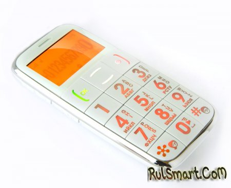 Презентация бюджетного телефона с большими кнопками Just5 CP10