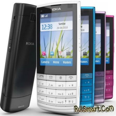Nokia X3 Touch and Type доступен в МТС