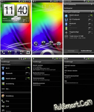 Sense 4.0 : новый интерфейс от HTC