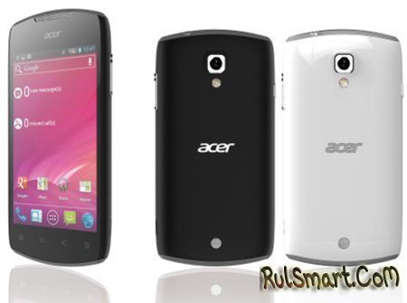 Acer Liquid Glow: бюджетный смартфон