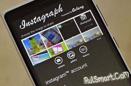 Instagraph - клиент Instagram для Windows Phone