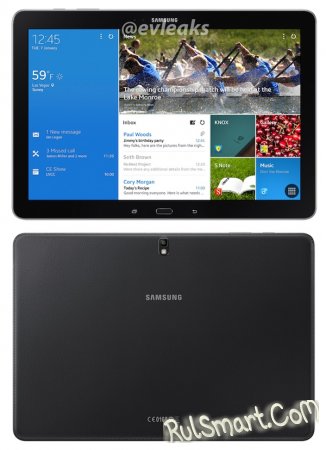 CES 2014: планшет Samsung GALAXY Tab Pro 10.1 представлен официально