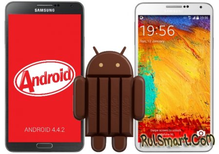 Samsung Galaxy Note 2 и Galaxy S3 обновятся до Android 4.4 в мае