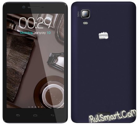 Micromax Canvas Fire на Android 4.4 стоит $105