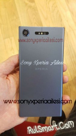 Sony Xperia XZ1: первые живые фото и рендеры смартфона