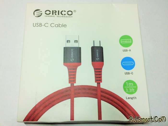 Обзор защищенного кабеля USB Type-C — ORICO HTK-10 из кевлара