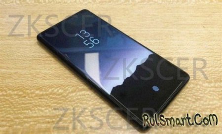 Безрамочный Xiaomi Mi Mix 2S показан на реальном фото