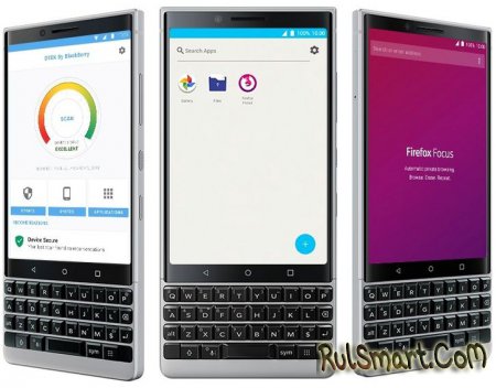 BlackBerry KEY2: смартфон с QWERTY-клавиатурой и Snapdragon 660