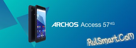Archos Access 57: бюджетный смартфон на Android Oreo (Go Edition)