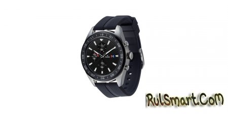 LG Watch W7: часы на Wear OS с механическими стрелками
