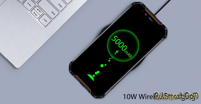 OUKITEL WP1: защищенный смартфон с поддержкой беспроводной зарядки