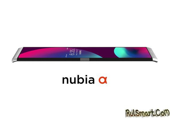 Nubia &#945;: смартфон-браслет с космическими дизайном и крутой фишкой
