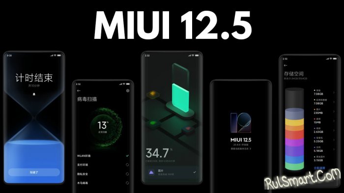 Xiaomi внепланово обновляет еще два смартфона до MIUI 12.5